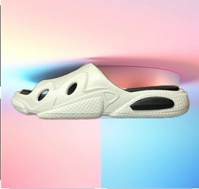 Mens and Woman  Cloud Slippers Recovery Sandals Arch Support Sport Slides Non-Slip Thick Cushion Reduces Stress on Feet Quick Drying Shower Slippers Bathroom Sandals Indoor Outdoor Post-Exercise